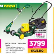 Trimtech 2400W Electric Lawnmower Combo-Per Combo