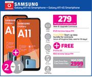 Samsung Galaxy A11 4G Smartphone-Each