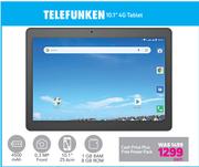 Telefunken 10.1" 4G Tablet-Each