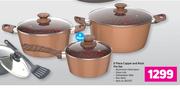 Bennett Read 6 Piece Copper & Rock Pot Set