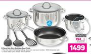 Bennett Read 10 Piece Non Stick Stainless Steel Finish