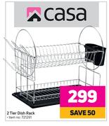 Casa 2 Tier Dish Rack