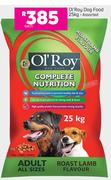 Ol' Roy Dog Food Assorted-25Kg