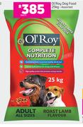 Ol' Roy Dog Food Assorted-25kg 