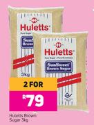 Huletts Brown Sugar-For 2 x 3kg