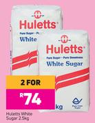 Huletts White Sugar-For 2 x 2.5kg