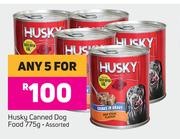 Husky Canned Dog Food Assorted-For Any 5 x 775g
