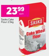 Sasko Cake Flour-2.5kg Each