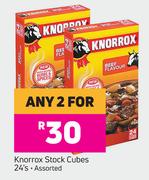  Knorrox Stock Cubes Assorted-2x24's Pack