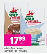 White Star Instant Porridge Assorted-1kg Each