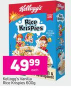 Kellogg's Vanila Rice Krispies-600g
