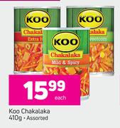 Koo Chakalaka Assorted-410g Each