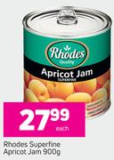 Rhodes Superfine Apricot Jam-900g 