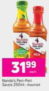 Nando's Peri-Peri Sauce Assorted-250ml Each