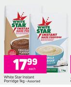 White Star Instant Porridge Assorted- 1Kg Each