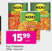 Koo Chakalaka Assorted-410g Each