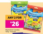 Mahanttan Candies Assorted-For Any 2 x 120g