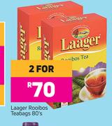 Laager Rooibos Teabags-For 2 x 80's