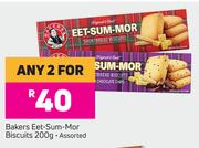 Bakers Eet-Sum-Mor Biscuits Assorted-For Any 2 x 200g