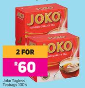 Joko Tagless Teabags-For 2 x 100's