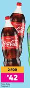 Coca-Cola Original-For 2 x 2Ltr