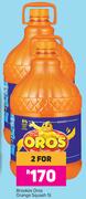 Brookes Oros Orange Squash-For 2 x 5Ltr