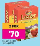 Laager Rooibos Teabags-For 2 x 80's