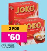 Joko Tagless Teabags-For 2 x 100's