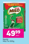 Nestle Milo Tin-500g Each