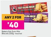 Bakers Eet-Sum-Mor Biscuits Assorted-For Any 2 x 200g