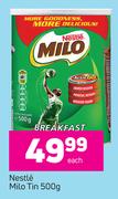 Nestle Milo Tin-500g Each