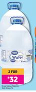 Great Value Natural Still Water-For 2 x 5Ltr