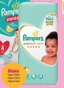 Pampers Premium Care Value Pack Disposable Nappies-Each