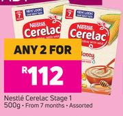 Nestle Cerelac Stage 1 Assorted-For Any 2 x 500g