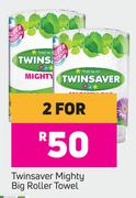 Twinsaver Mighty Big Roller Towel-For Any 2