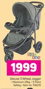 Little One Deluxe 3 Wheel Jogger-Each