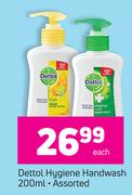 Dettol Hygiene Handwash-200ml Each