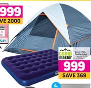 Camp Master Dome 405 & Double Airbed
