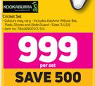 Kookaburra Cricket Set-Per Set