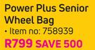 Kookaburra Power Plus Senior Wheel Bag