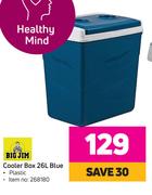 Big Jim Cooler Box 26Ltr (Blue) Plastic