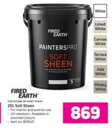 Fired Earth 20Ltr Soft Sheen