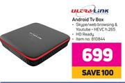 Ultra Link Android TV Box