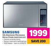 Samsung 32L Electronic Microwave (Mirror Finish) ME0113M1/XF