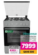 Hisense Free Standing Gas Cooker HC63112AXZA