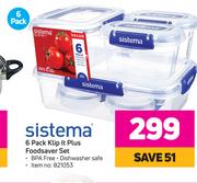 Sistema 6 Pack Klip It Plus Foodsaver Set