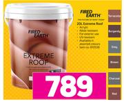 Fired Earth 20Ltr Extreme Roof