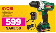 Ryobi 12V 10mm Li-Ion Cordless Drill HLD-120
