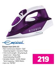 Empisal steam press discount
