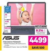 Asus Intel Celeron Notebook
